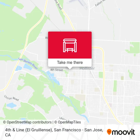 4th & Line (El Gruillense) map
