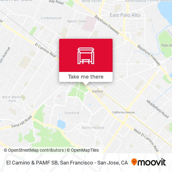 Mapa de El Camino & PAMF SB