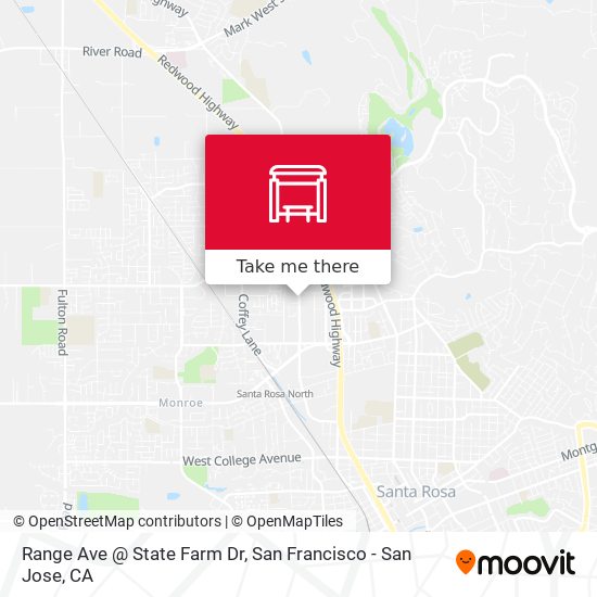 Range Ave @ State Farm Dr map
