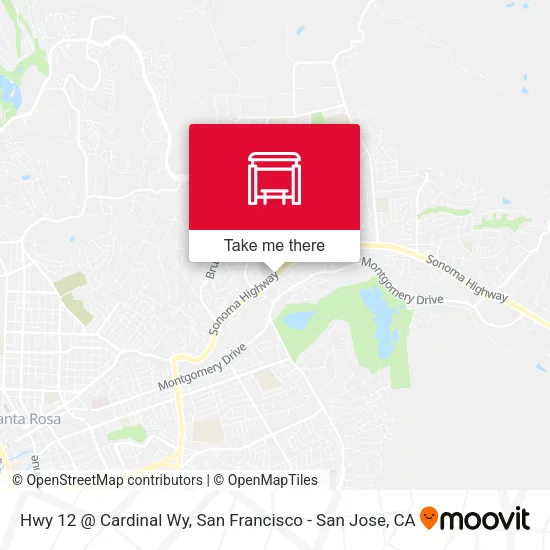Hwy 12 @ Cardinal Wy map