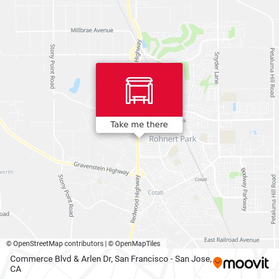 Commerce Blvd & Arlen Dr map