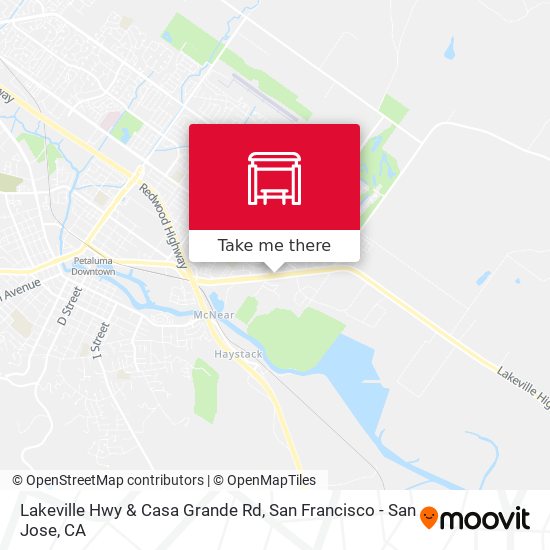 Mapa de Lakeville Hwy & Casa Grande Rd
