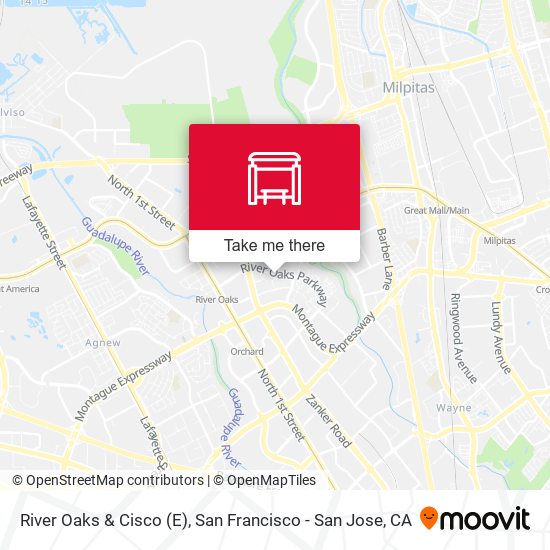 River Oaks & Cisco (E) map