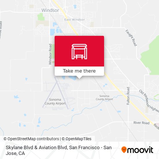 Skylane Blvd & Aviation Blvd map