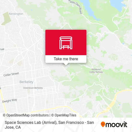 Space Sciences Lab (Arrival) map