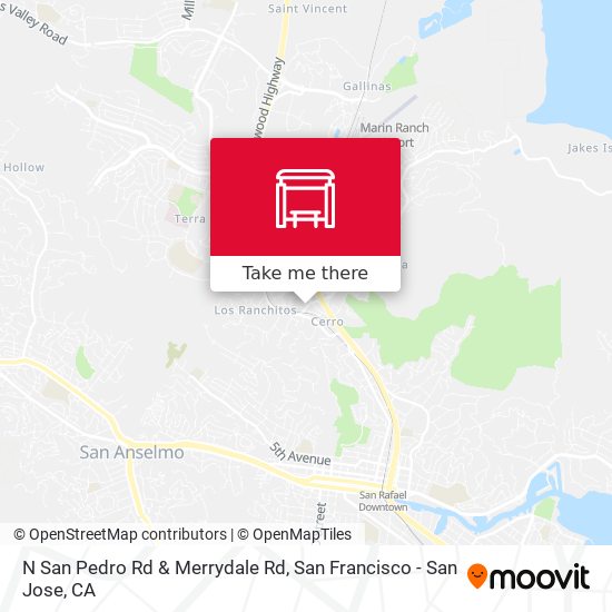 Mapa de N San Pedro Rd & Merrydale Rd