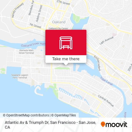 Atlantic Av & Triumph Dr map