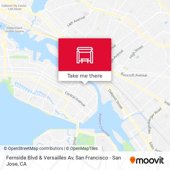 Mapa de Fernside Blvd & Versailles Av