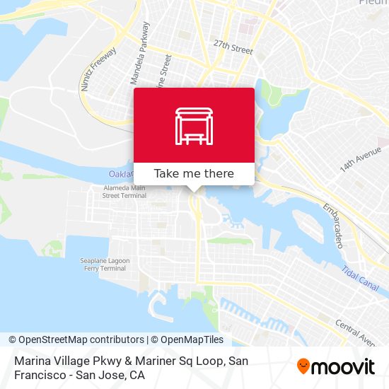 Marina Village Pkwy & Mariner Sq Loop map
