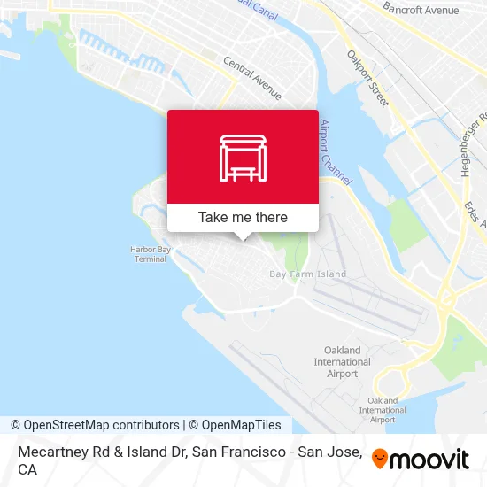 Mecartney Rd & Island Dr map