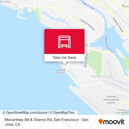 Mecartney Rd & Sharon Rd map