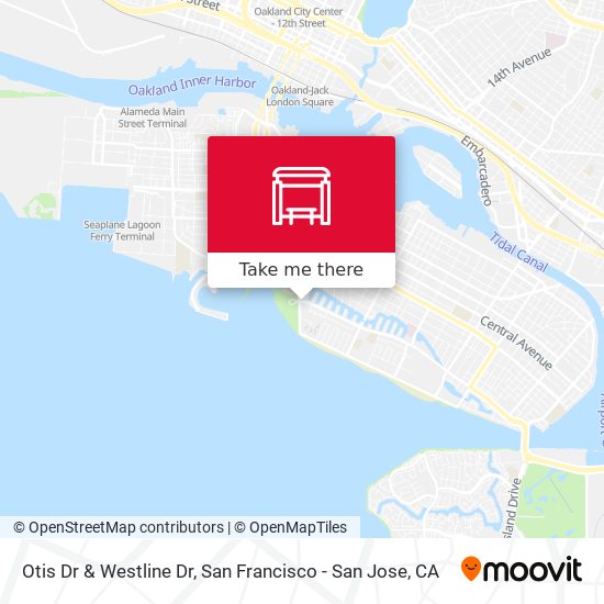 Otis Dr & Westline Dr map