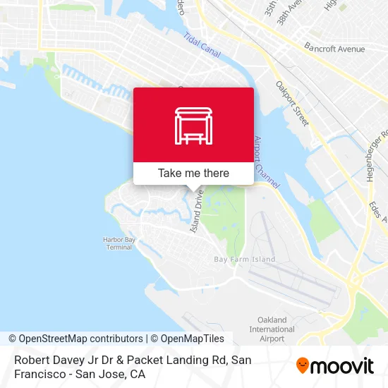 Robert Davey Jr Dr & Packet Landing Rd map