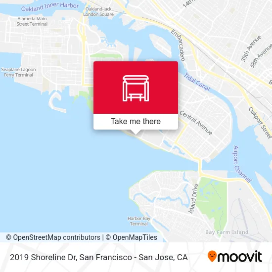 2019 Shoreline Dr map