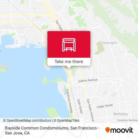 Bayside Common Condominiums map