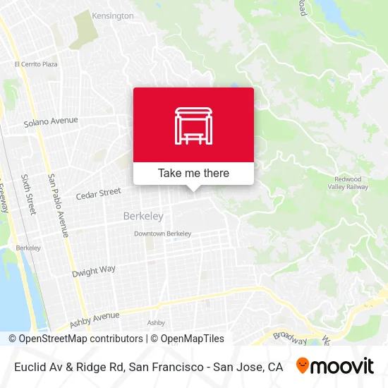 Mapa de Euclid Av & Ridge Rd