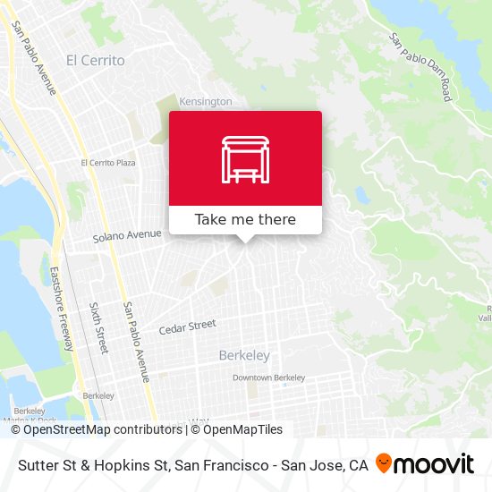 Mapa de Sutter St & Hopkins St