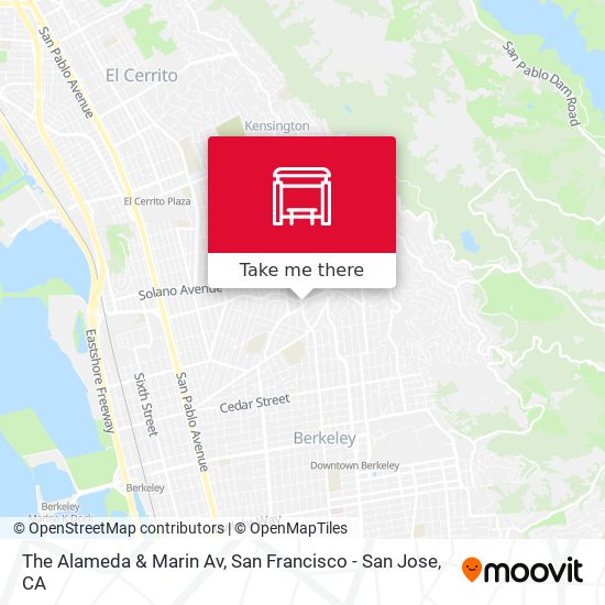 Mapa de The Alameda & Marin Av