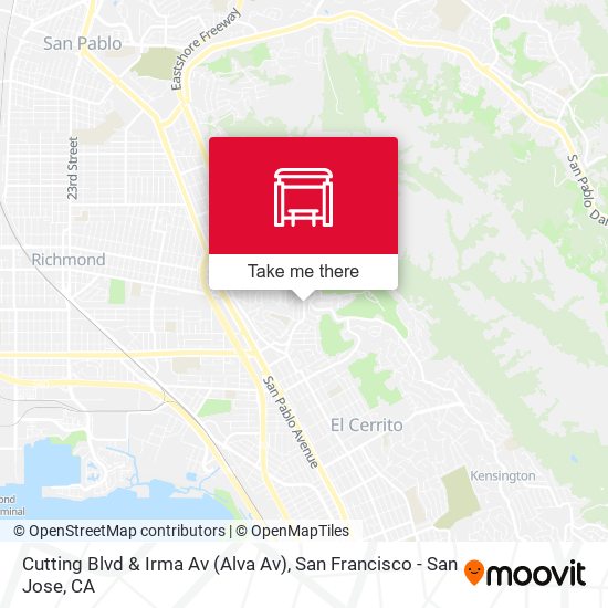 Cutting Blvd & Irma Av (Alva Av) map