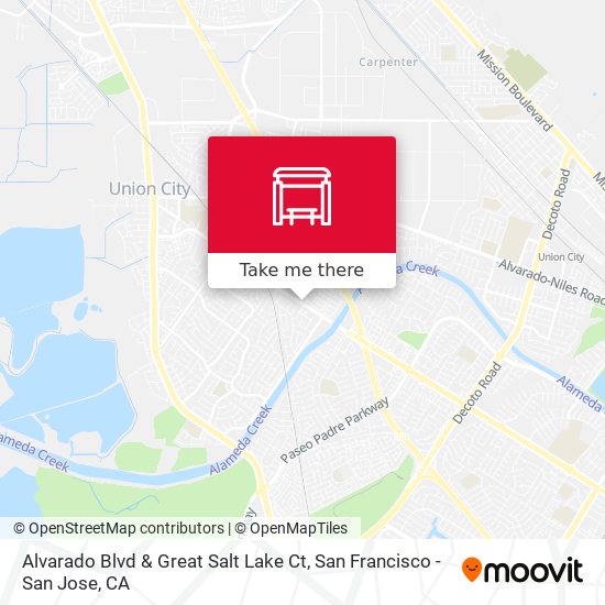 Alvarado Blvd & Great Salt Lake Ct map