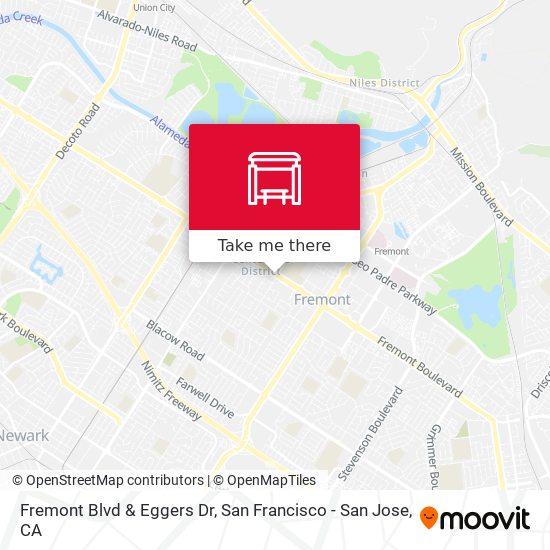 Mapa de Fremont Blvd & Eggers Dr