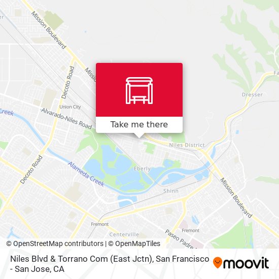 Niles Blvd & Torrano Com (East Jctn) map