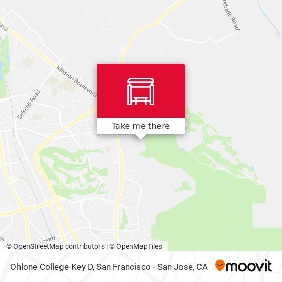 Ohlone College-Key D map