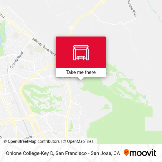 Ohlone College-Key D map