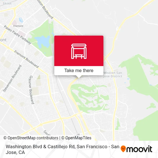 Washington Blvd & Castillejo Rd map