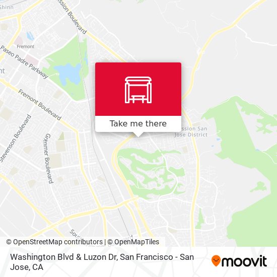 Washington Blvd & Luzon Dr map