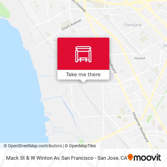 Mack St & W Winton Av map