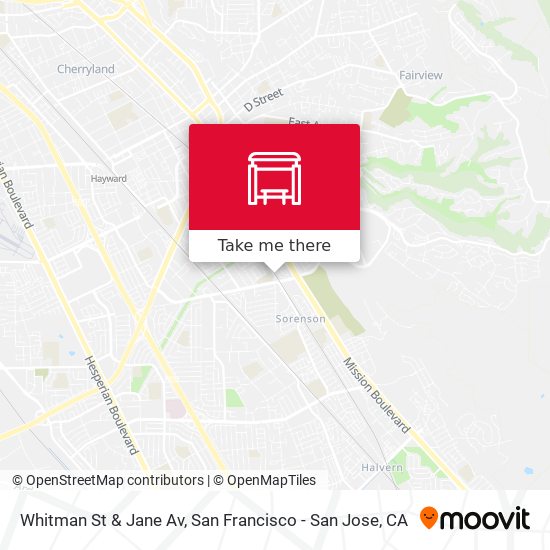 Mapa de Whitman St & Jane Av