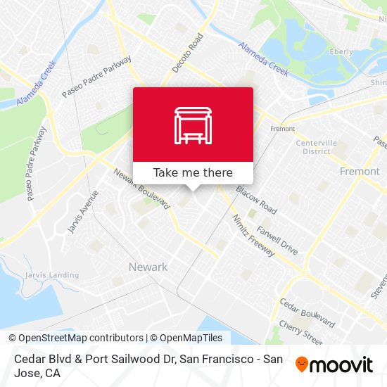 Cedar Blvd & Port Sailwood Dr map