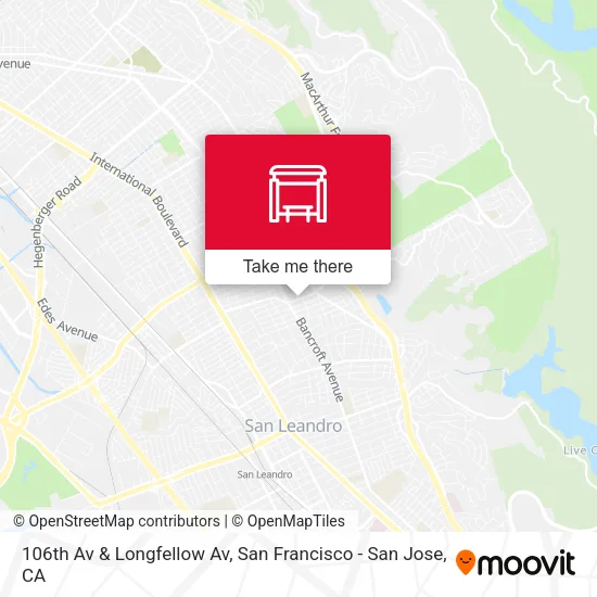 106th Av & Longfellow Av map