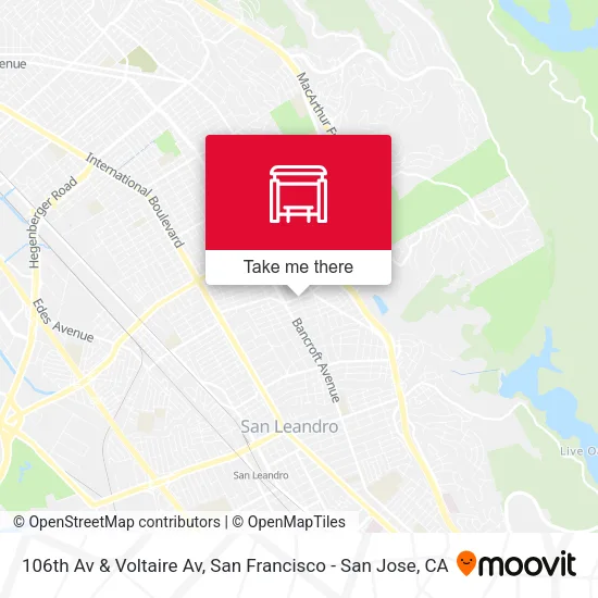 106th Av & Voltaire Av map