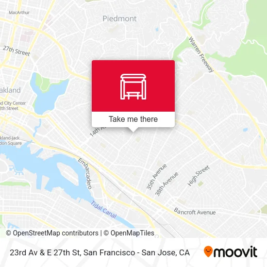 23rd Av & E 27th St map