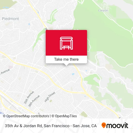 35th Av & Jordan Rd map