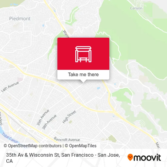 35th Av & Wisconsin St map