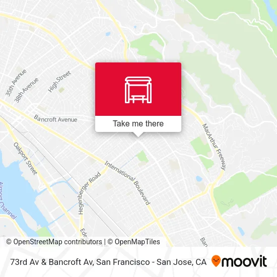 73rd Av & Bancroft Av map