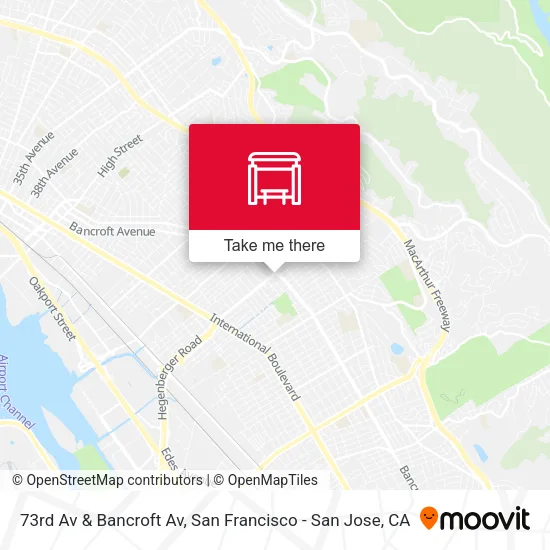 73rd Av & Bancroft Av map