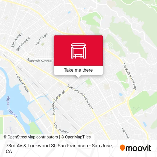 73rd Av & Lockwood St map