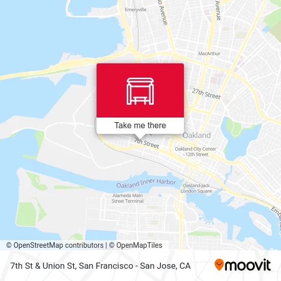 7th St & Union St map