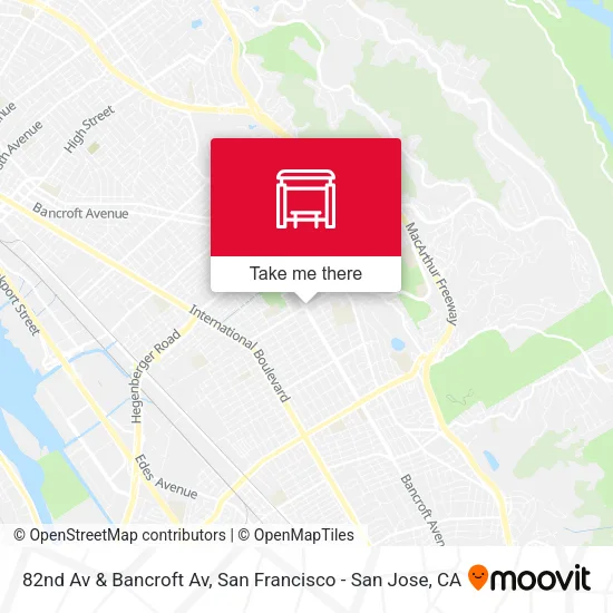 82nd Av & Bancroft Av map