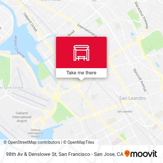 98th Av & Denslowe St map