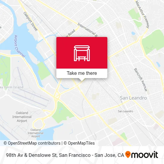 98th Av & Denslowe St map