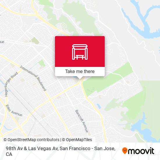 98th Av & Las Vegas Av map