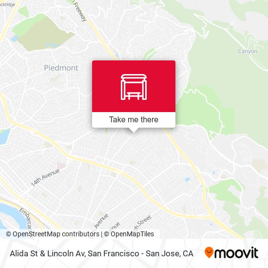 Alida St & Lincoln Av map