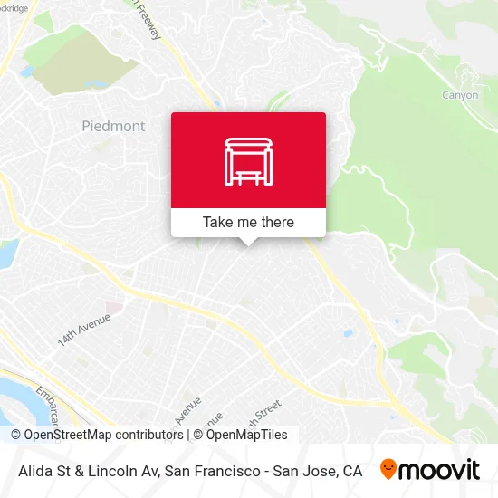 Alida St & Lincoln Av map