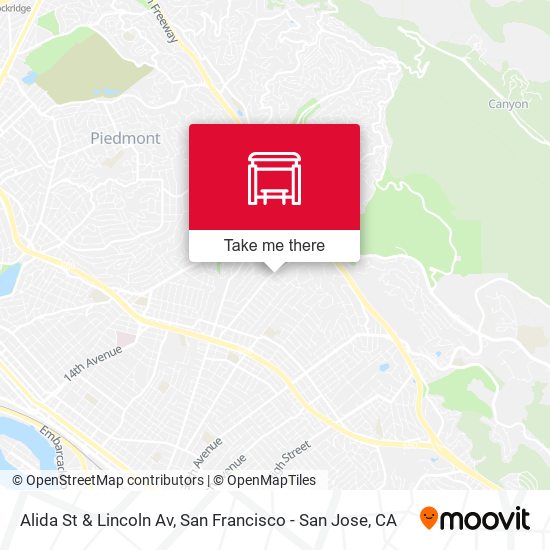 Alida St & Lincoln Av map