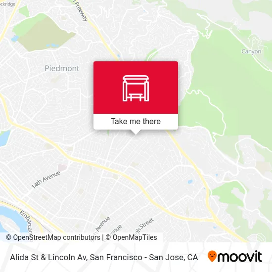 Alida St & Lincoln Av map